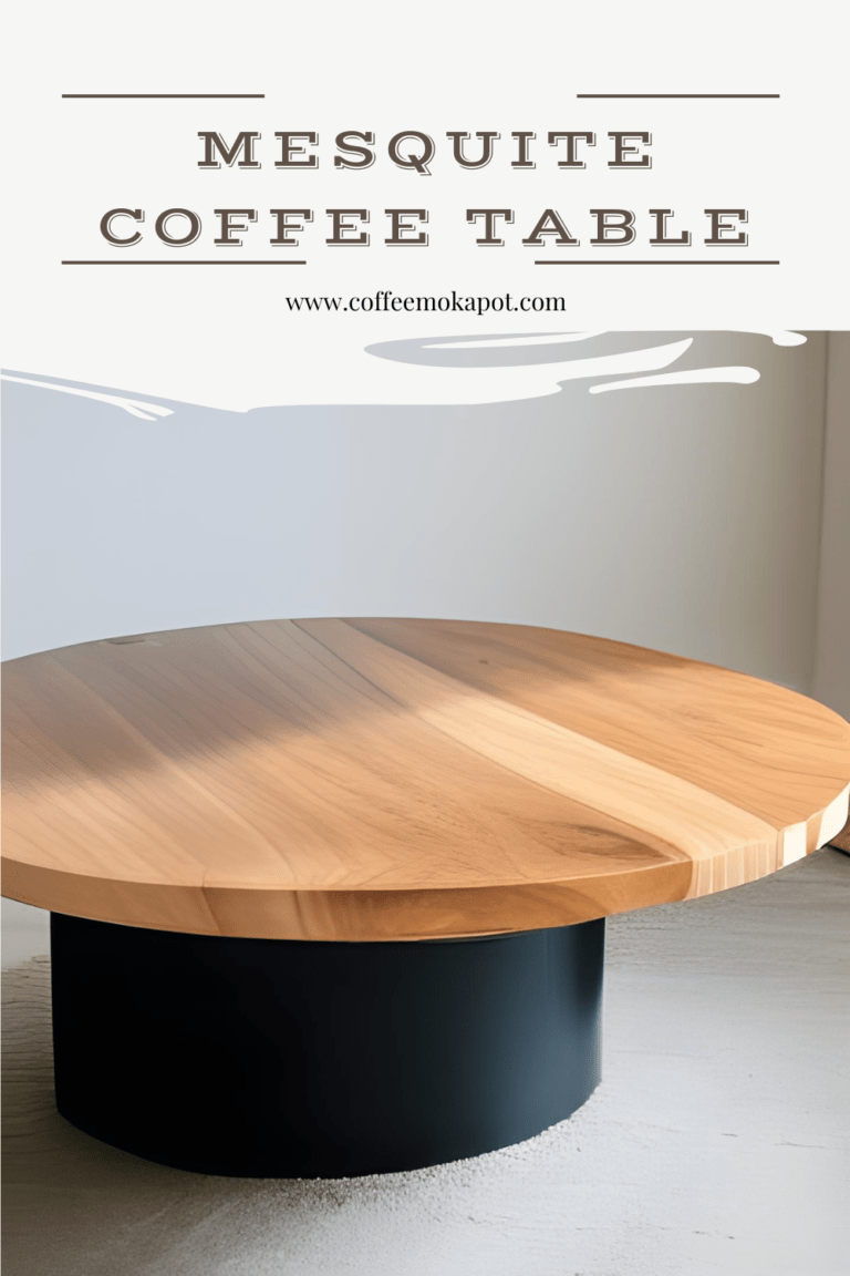 Mesquite Coffee Table: A Stunning and Unique Addition