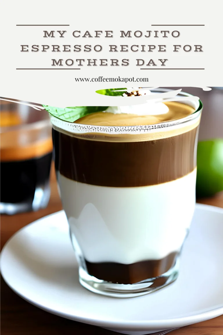 My Cafe Mojito Espresso Recipe for Mother’s Day: Fruity, Citrusy, and Energizing