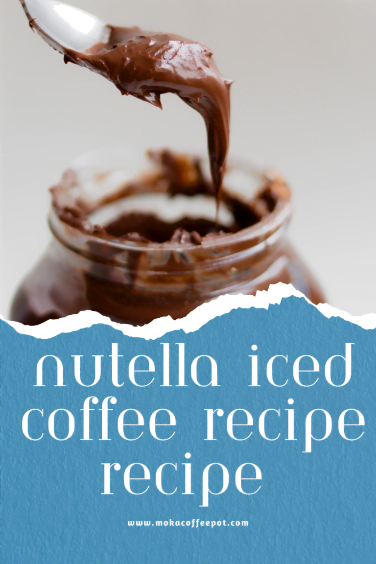 Nutella iced coffee recipe recipe
