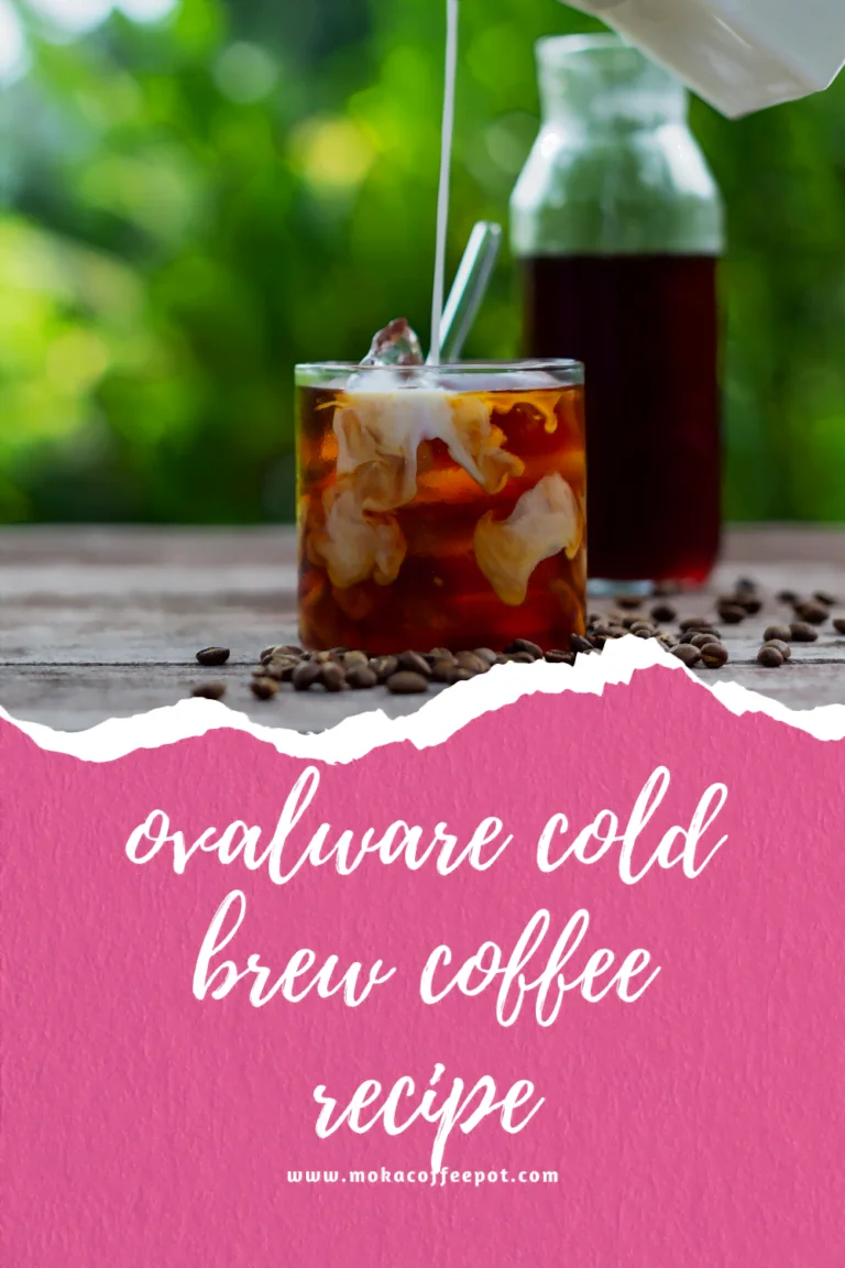 Ovalware cold brew coffee recipe : Perfect glass of coffee.