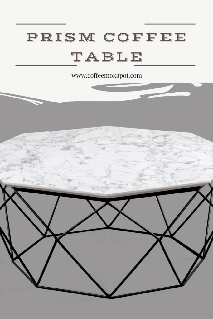 prism coffee table