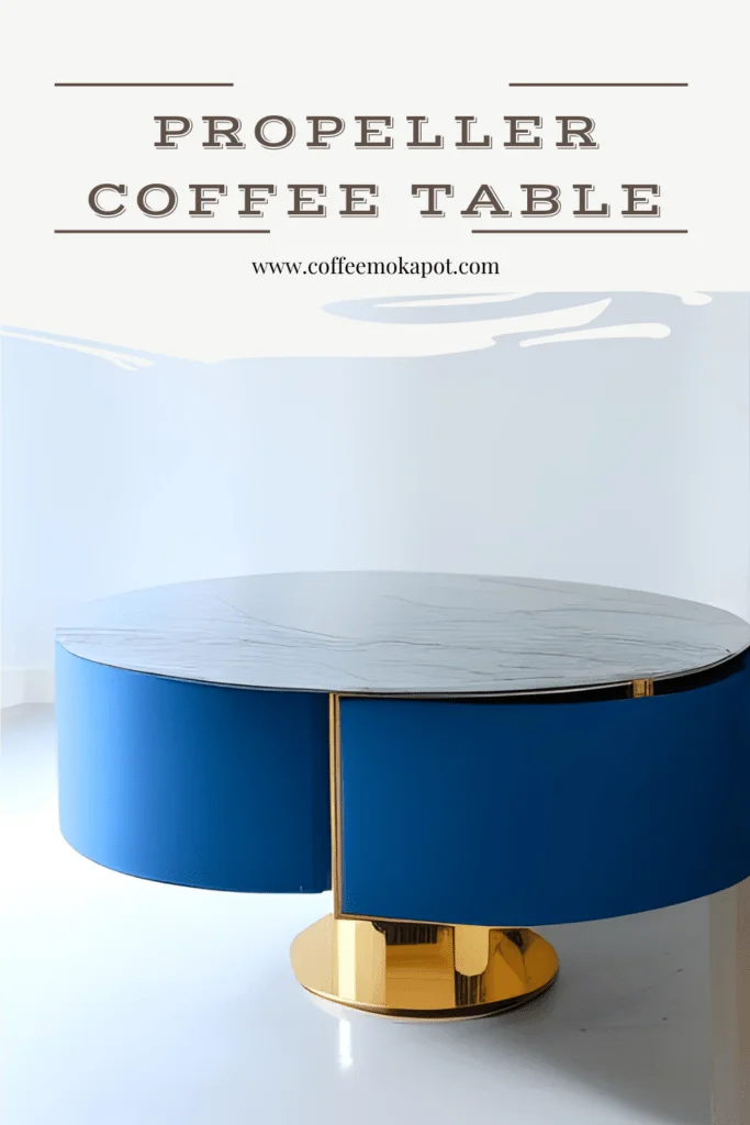 propeller coffee table