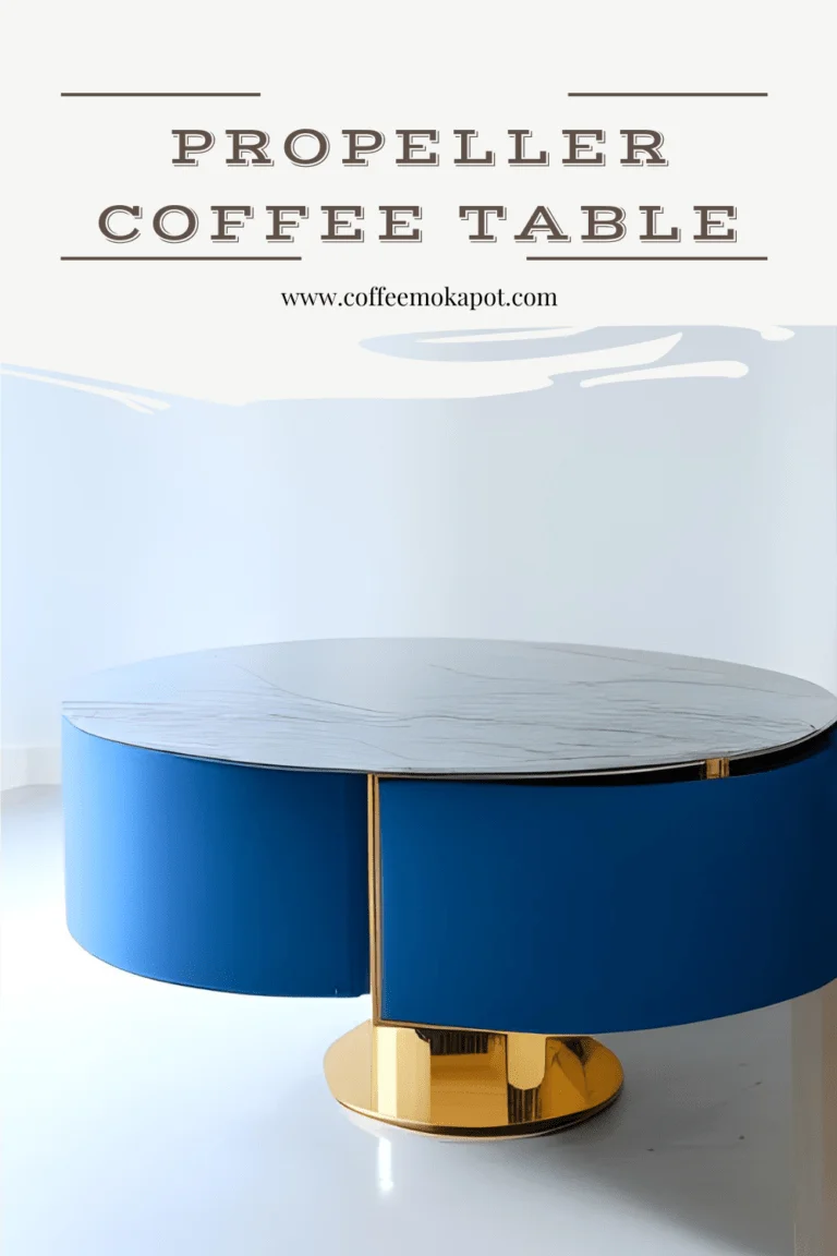propeller coffee table
