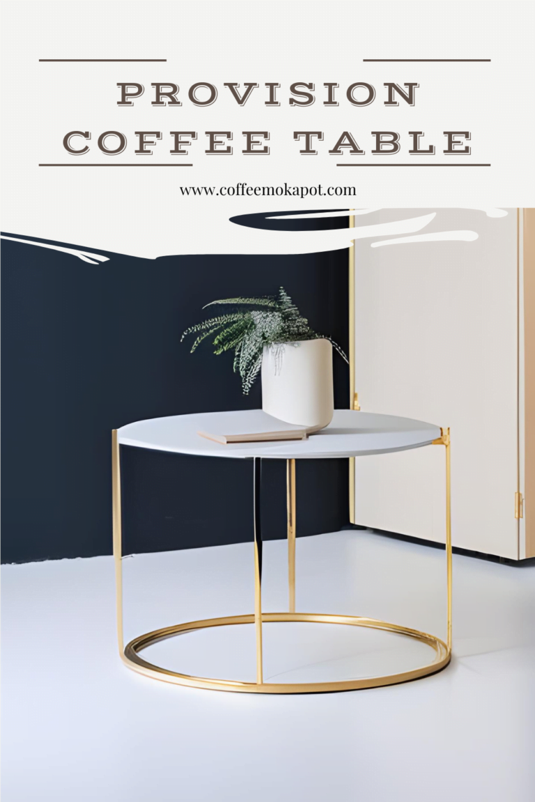 Provision Coffee Table: A Stylish and Practical Addition to Your Home