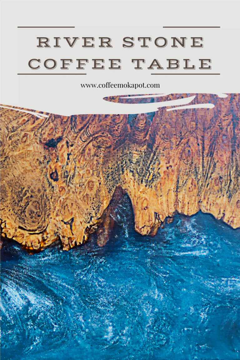 River Stone Coffee Table: Bringing Nature Indoors