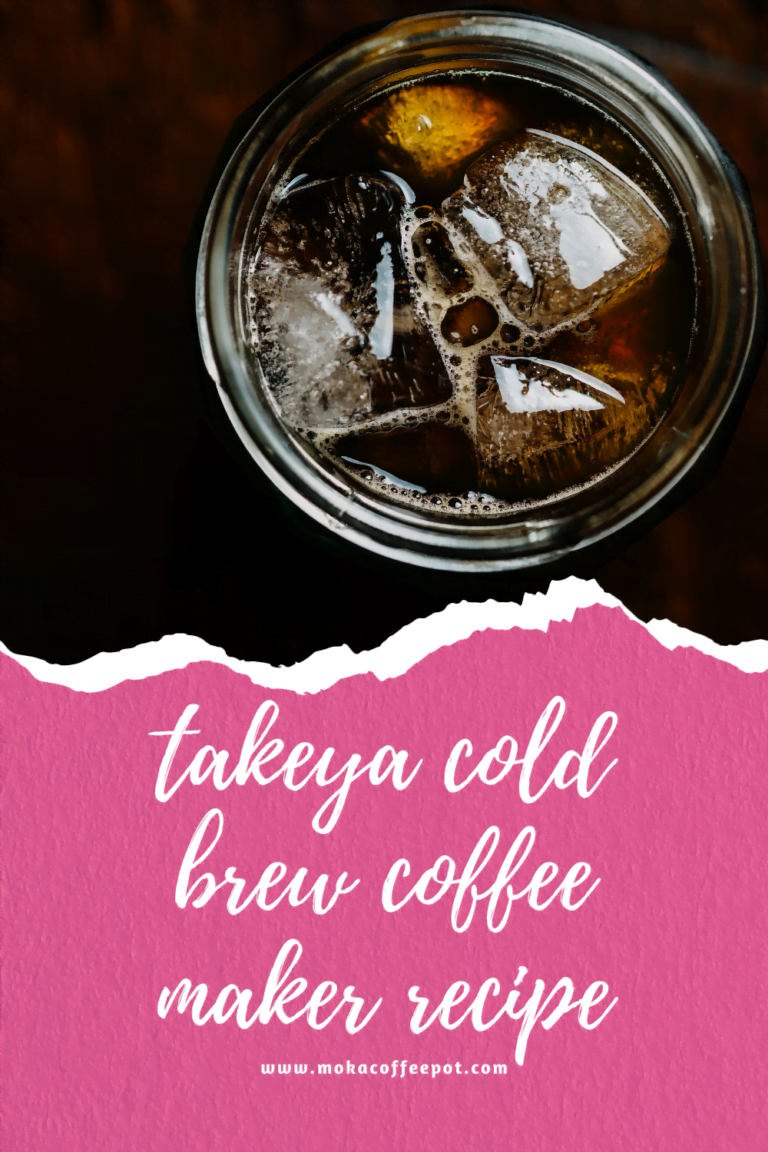 Takeya cold brew coffee maker recipe : Brew the Perfect Cold Brew