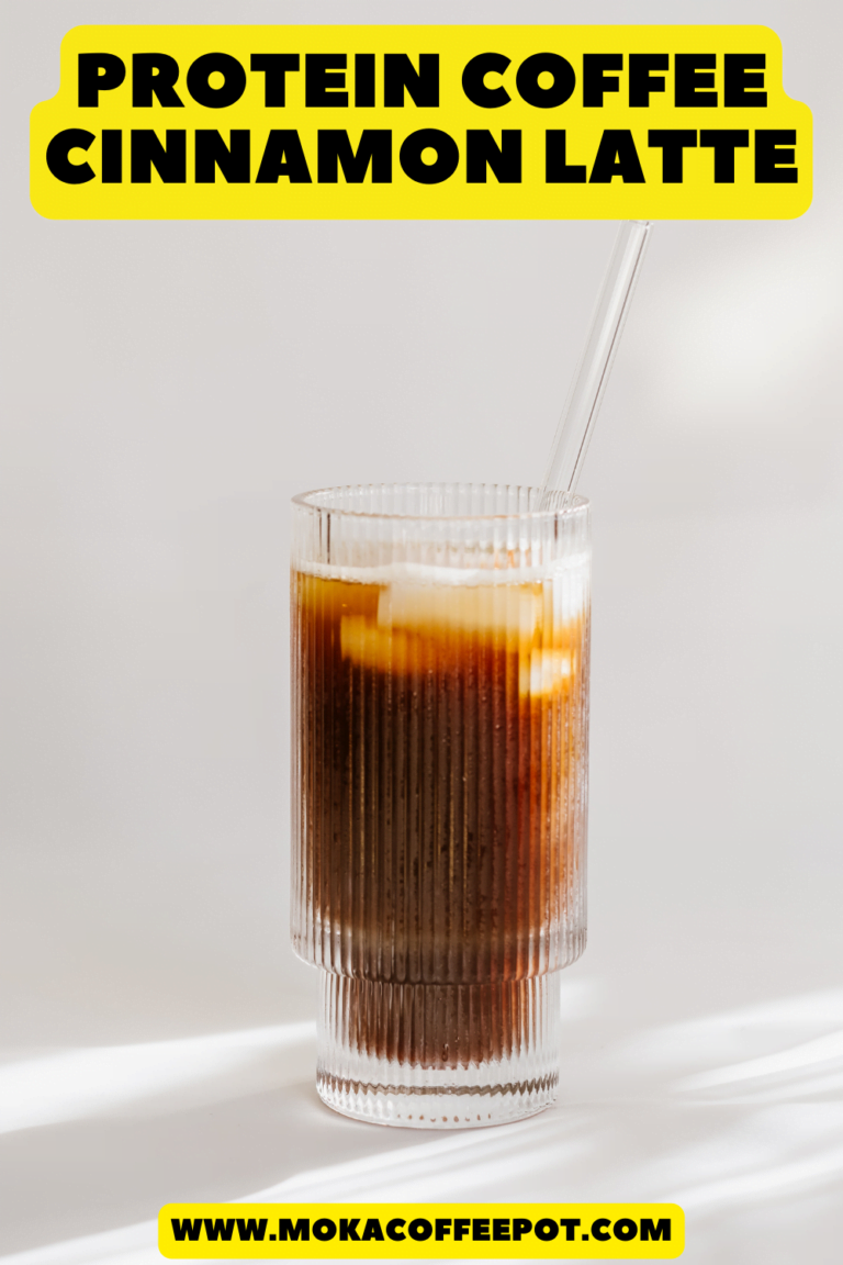 Protein Coffee Cinnamon Latte