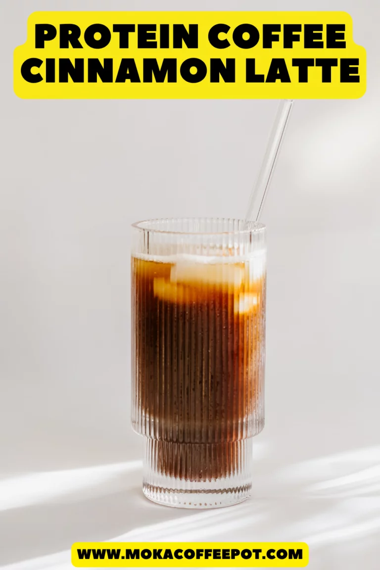 Protein Coffee Cinnamon Latte