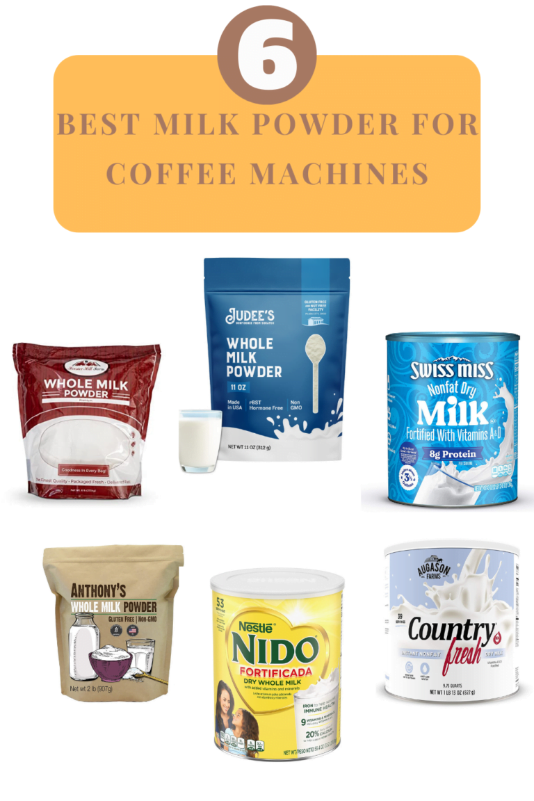 6 Best Milk Powder for Coffee Machines: Rich and Creamy Coffee