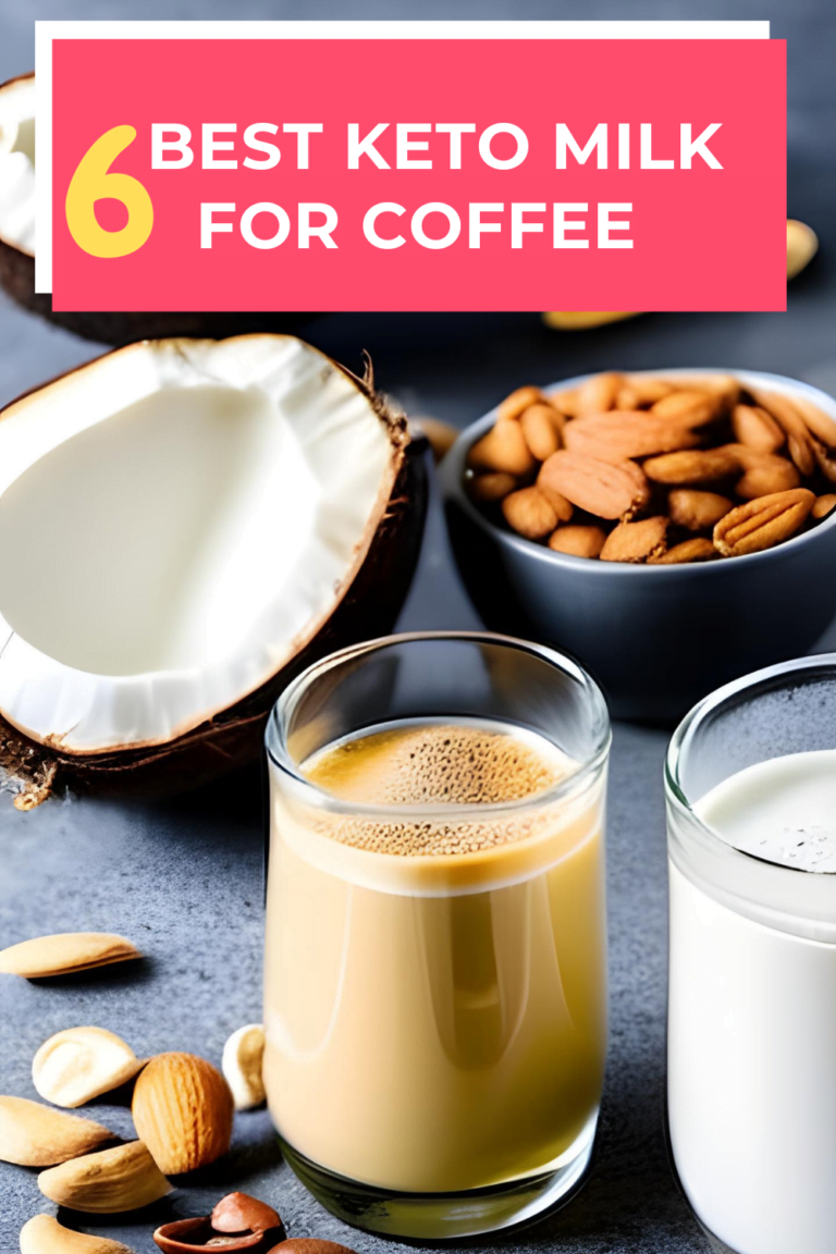 Best keto milk for coffee : Almond, Cashew, Coconut and Flax milks!