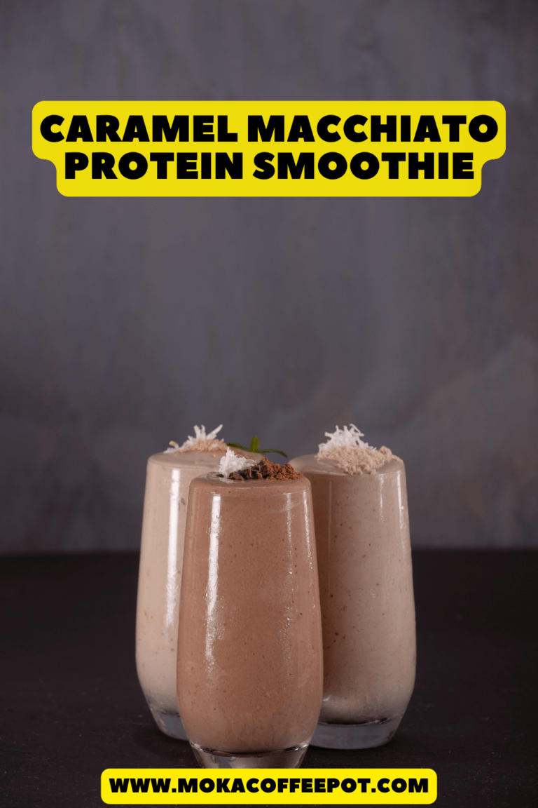Caramel Macchiato Protein Smoothie