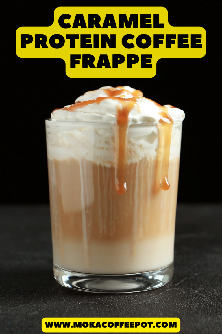 Caramel Protein Coffee Frappe Caramel Protein Coffee Frappe