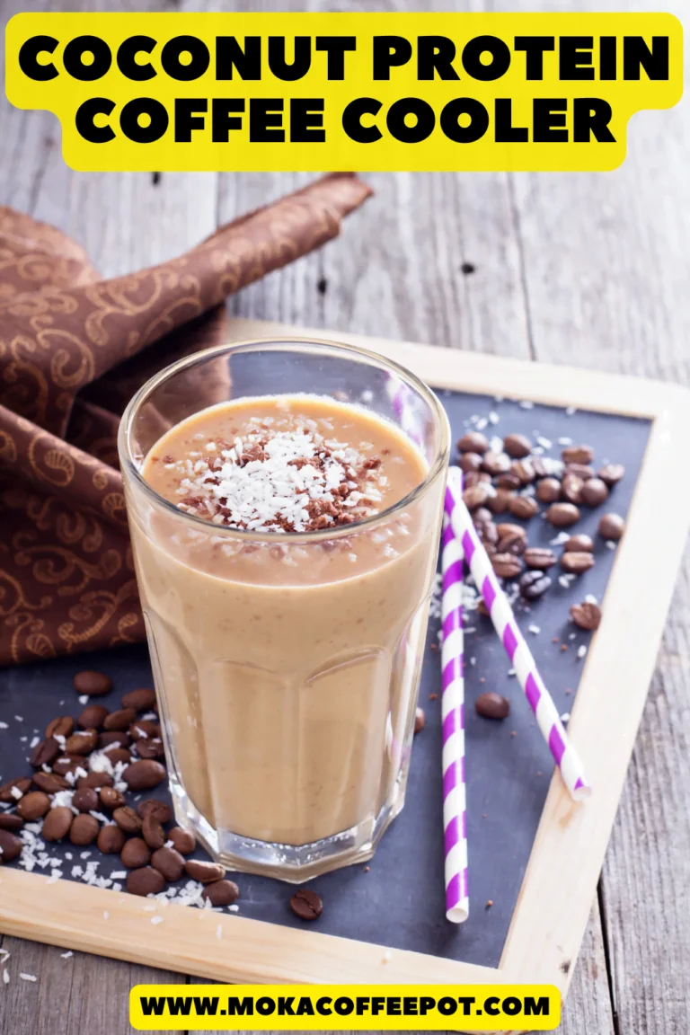 Coconut Protein Coffee Cooler Coconut Protein Coffee Cooler