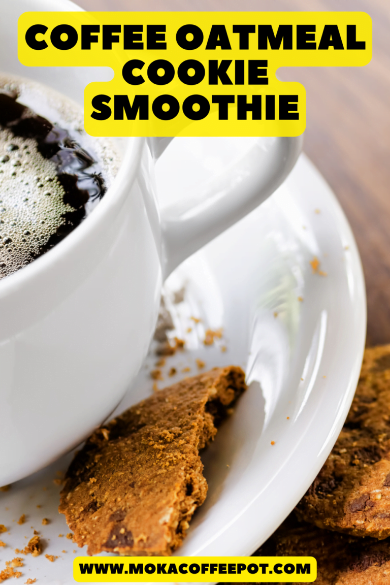 Coffee Oatmeal Cookie Smoothie