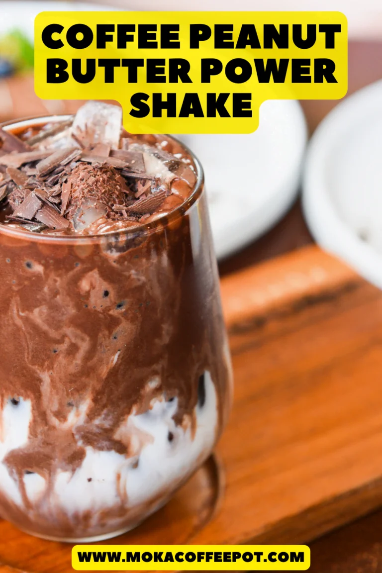 Coffee Peanut Butter Power Shake