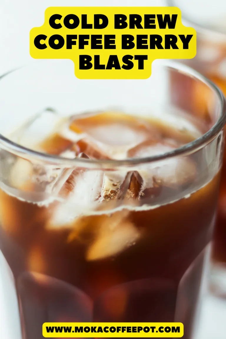 Cold Brew Coffee Berry Blast