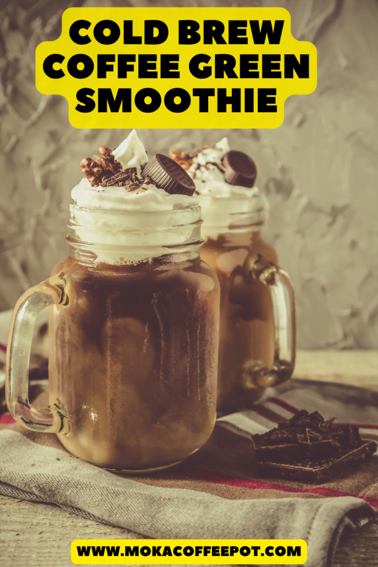Cold Brew Coffee Green Smoothie