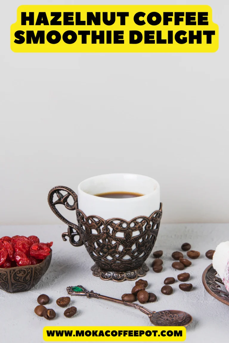 Hazelnut Coffee smoothie Delight Hazelnut Coffee smoothie Delight