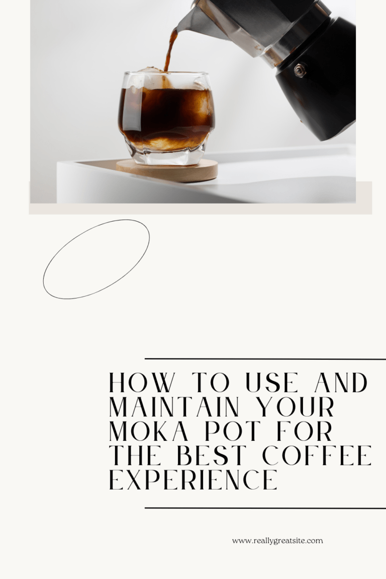 How to Use and Maintain Your Moka Pot for the Best Coffee Experience