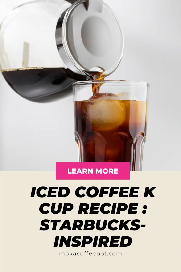 Iced Coffee K Cup Recipe : Starbucks-Inspired Iced Coffee K Cup Recipe Starbucks-Inspired