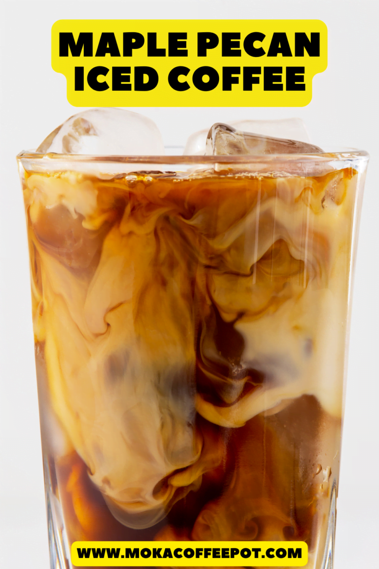 Maple Pecan Iced Coffee: Autumnal Nutty Brew
