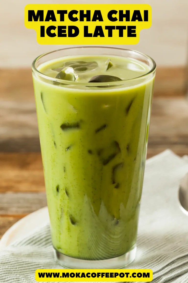 Matcha Chai Iced Latte