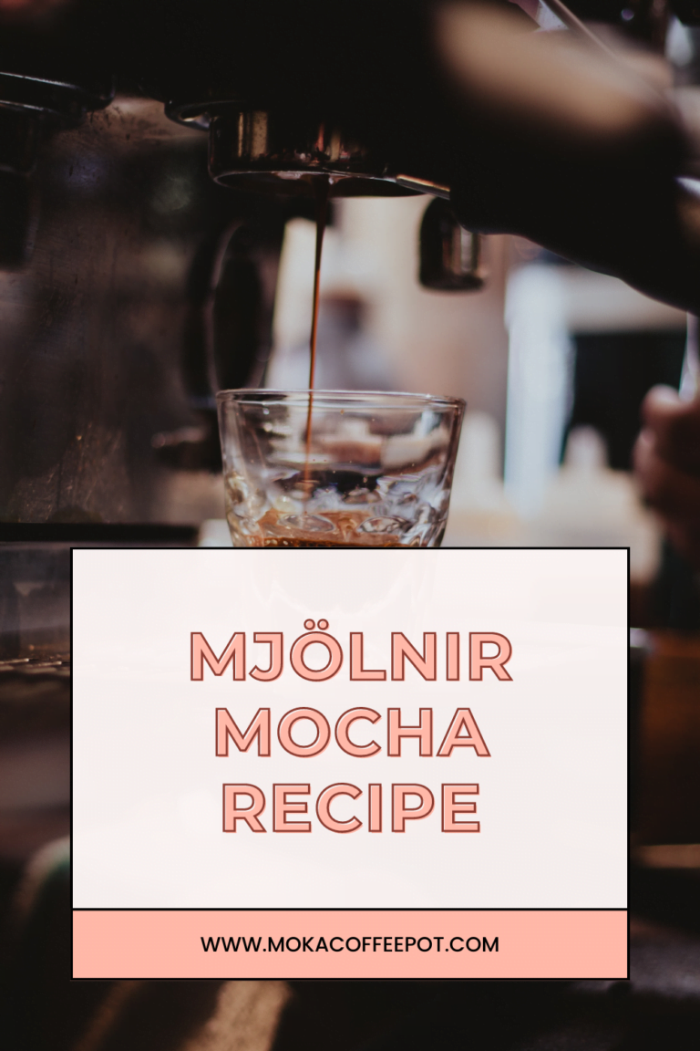 Mjölnir Mocha recipe