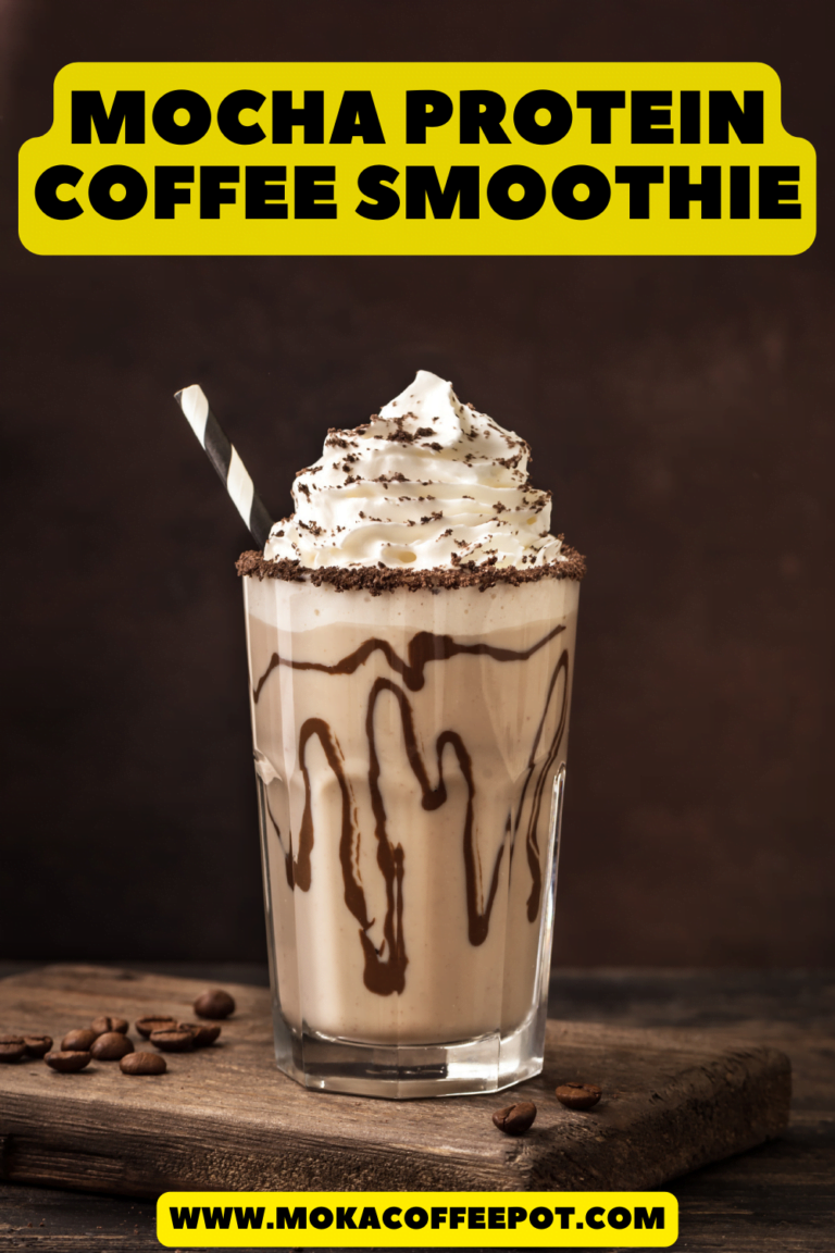 Mocha Protein Coffee Smoothie