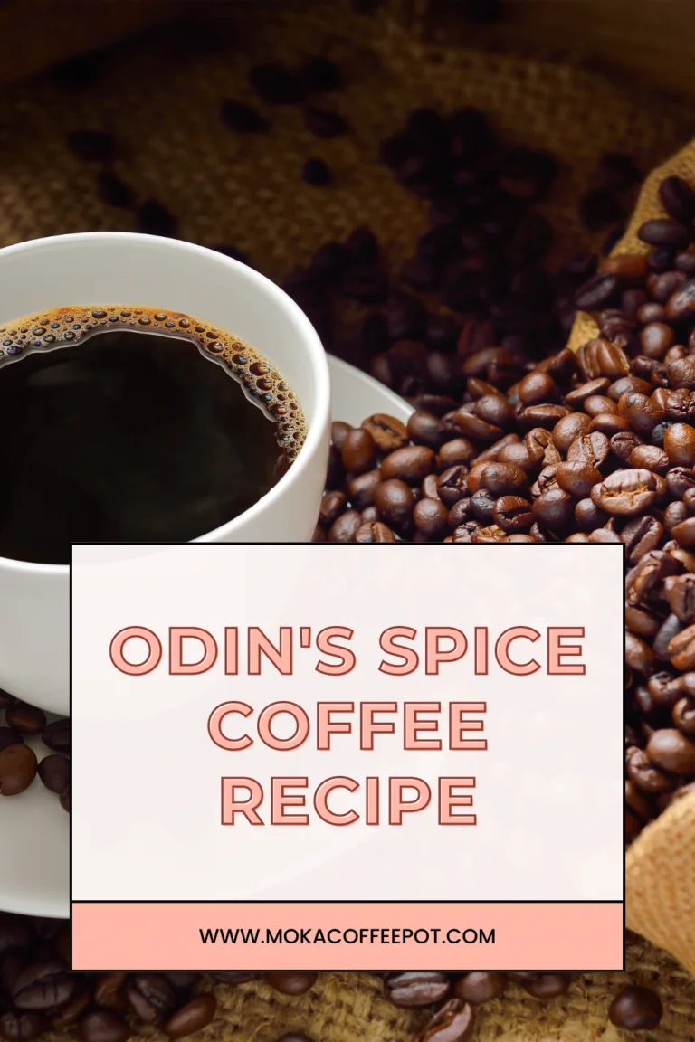 Odin’s Spice coffee recipe Odin’s Spice coffee recipe