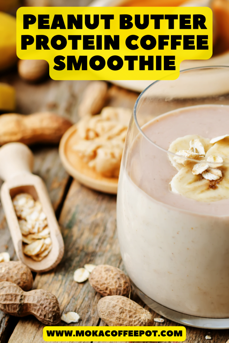 Peanut Butter Protein Coffee Smoothie