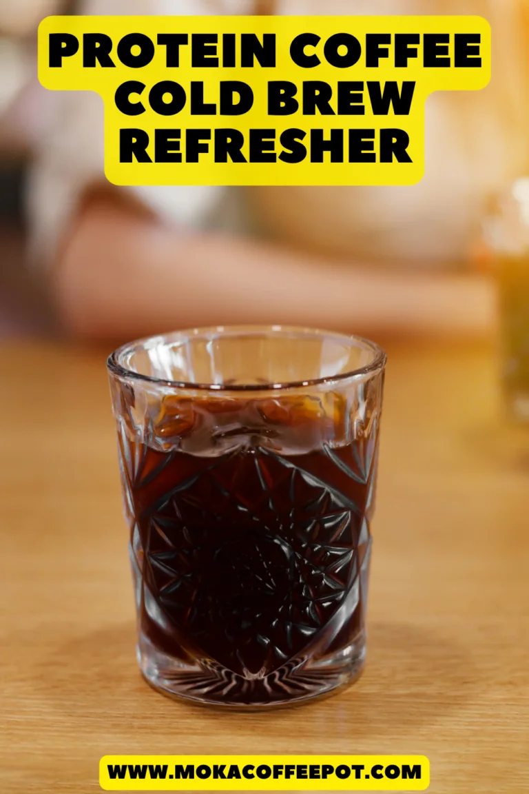 Protein Coffee Cold Brew Refresher