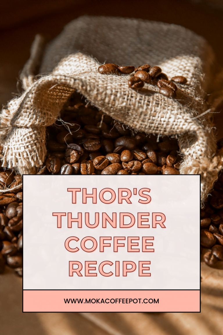 Thor’s Thunder coffee recipe Thor’s Thunder coffee recipe
