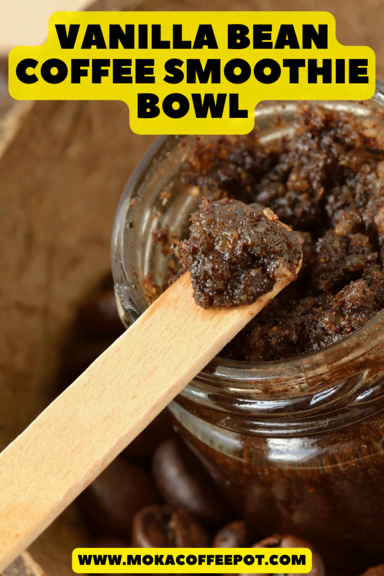 Vanilla Bean Coffee Smoothie Bowl