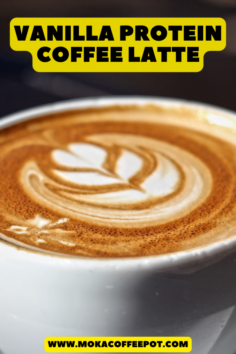 Vanilla Protein Coffee Latte