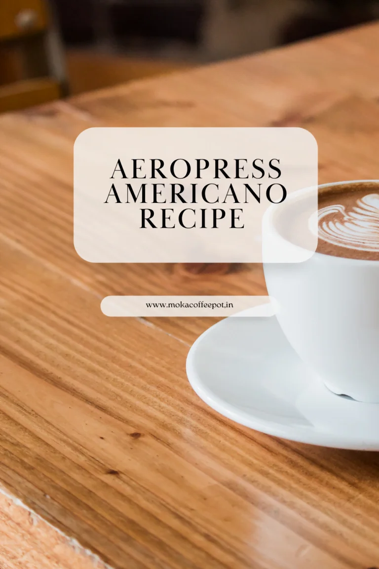 Aeropress Americano Recipe: A Classic Coffee Recipe with a Twist