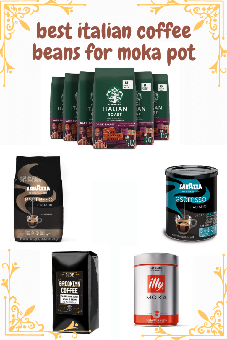 Best italian coffee for moka pot : Best of Italy Unveiled