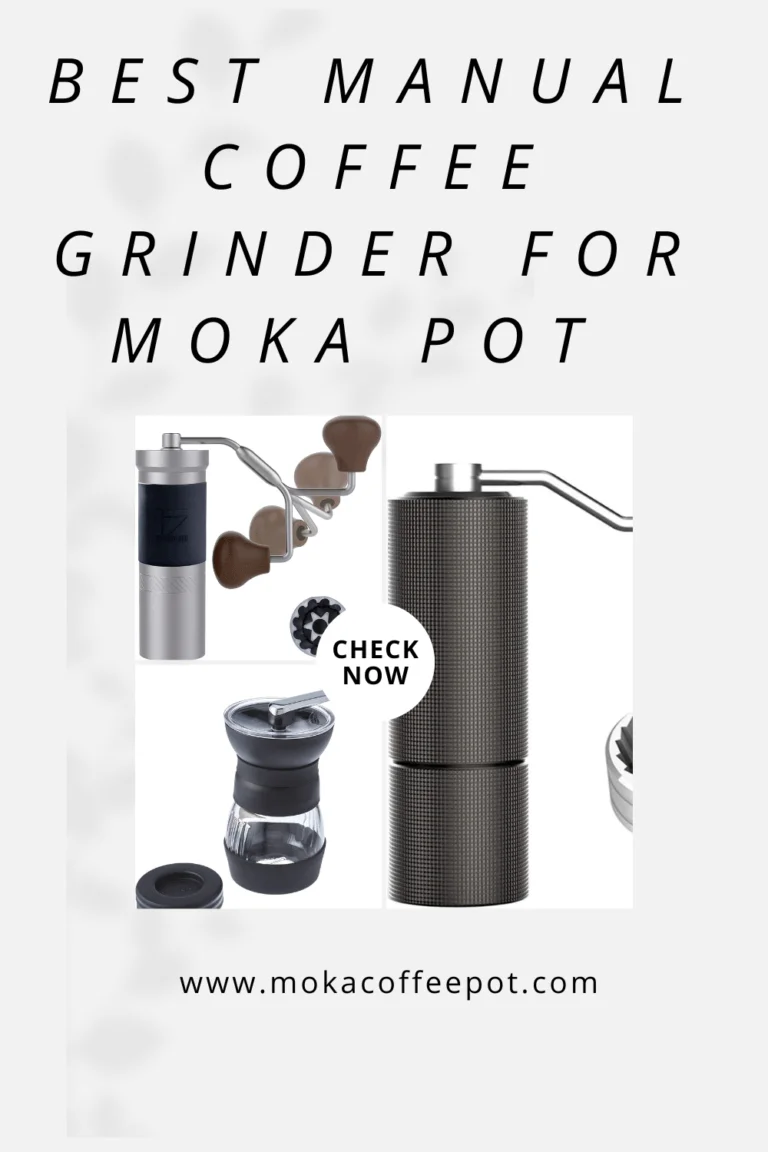 Best manual coffee grinder for moka pot : Hand-Cranked Perfection