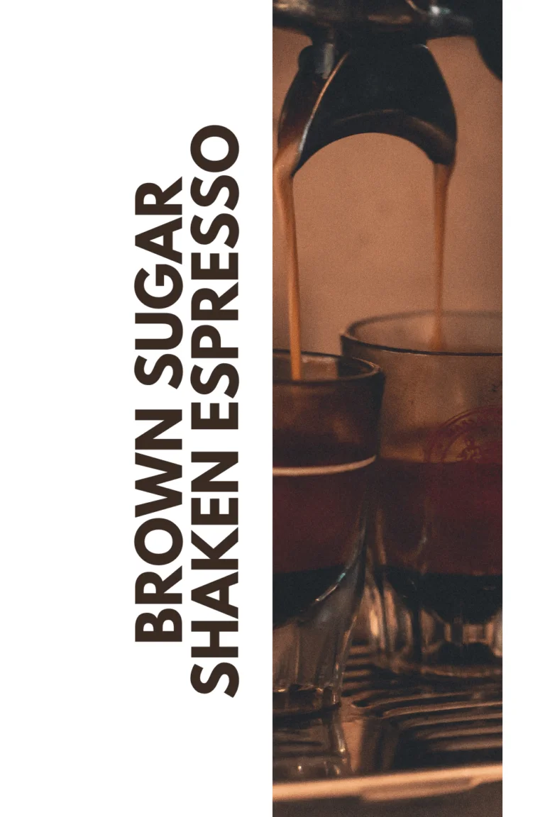 Brown Sugar Shaken Espresso Recipe: A Sweet and Spicy Kick! brown sugar shaken espresso recipe