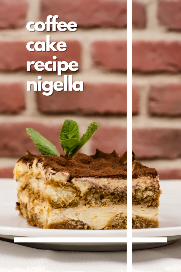 Nigella’s Ultimate Coffee Cake Recipe: Simply Divine