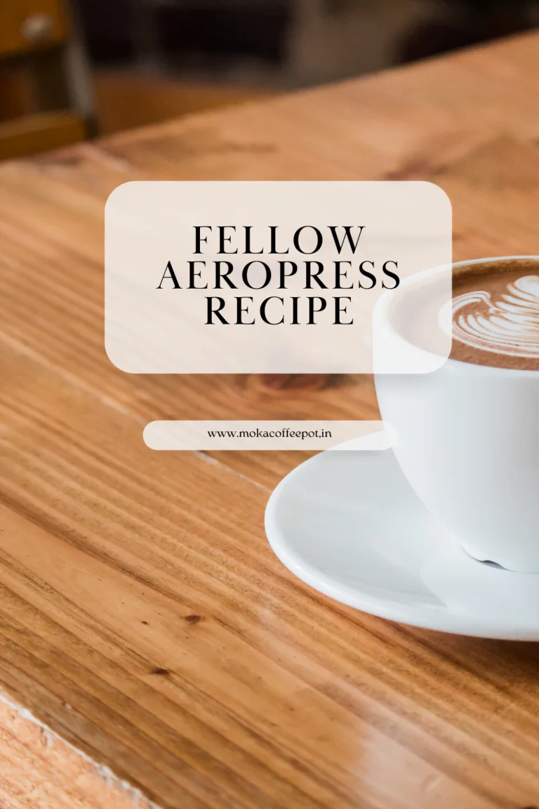 fellow aeropress recipe
