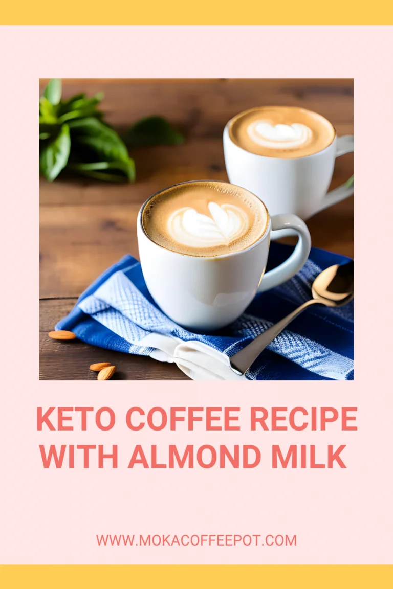 keto coffee recipe with almond milk