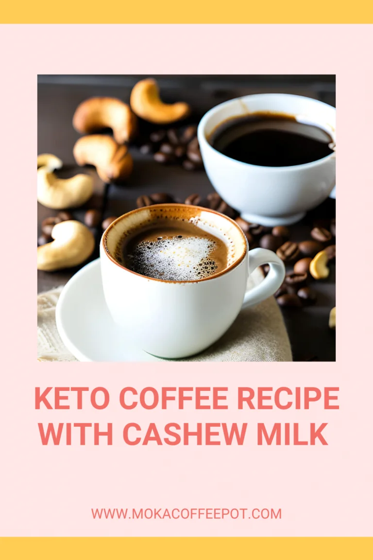 Keto coffee recipe with cashew milk keto coffee recipe with cashew milk