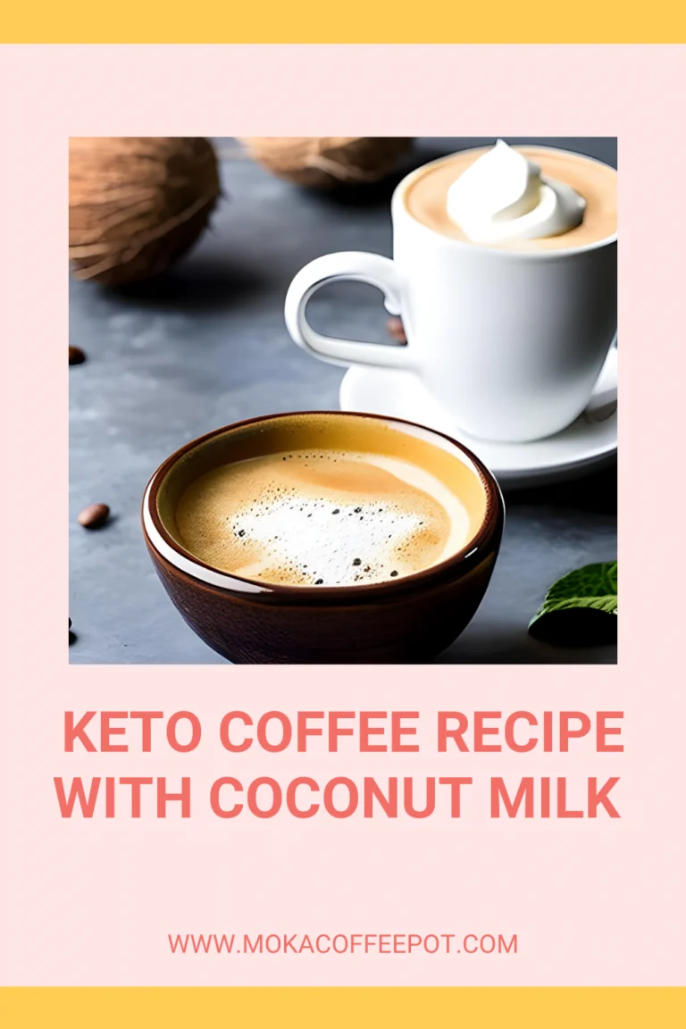 keto coffee recipe with coconut milk