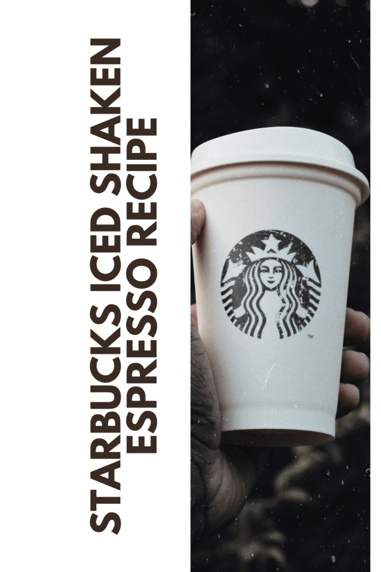 Starbucks Iced Shaken Espresso Recipe: A Refreshing Coffee Creation! Starbucks Iced Shaken Espresso Recipe: A Refreshing Coffee Creation!