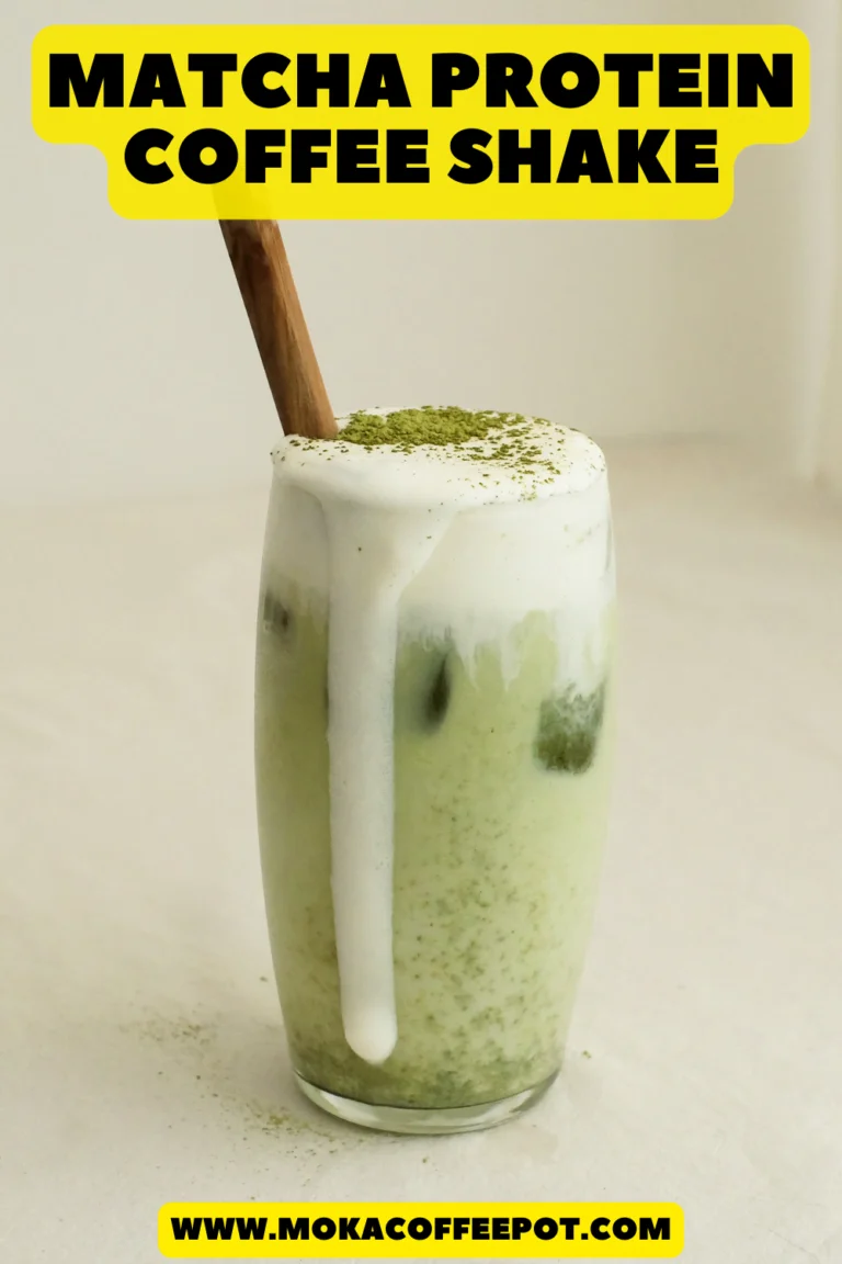 Matcha Protein Coffee Shake Matcha Protein Coffee Shake