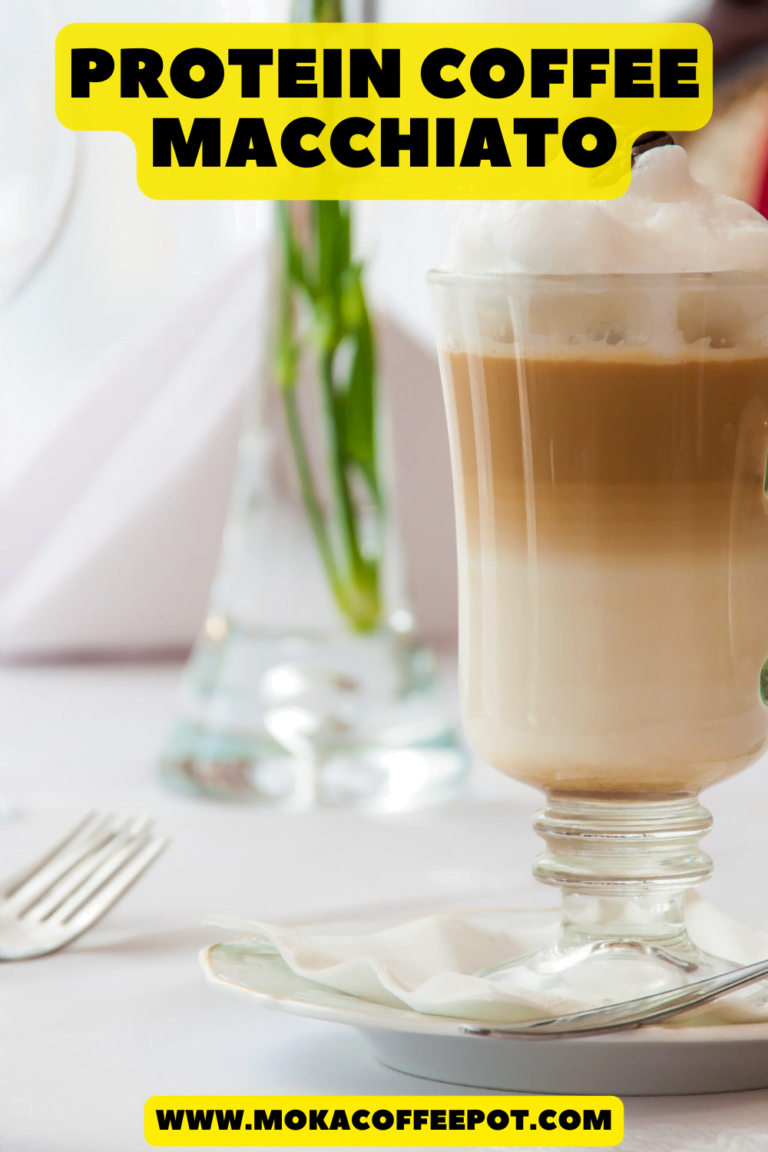 Protein Coffee Macchiato