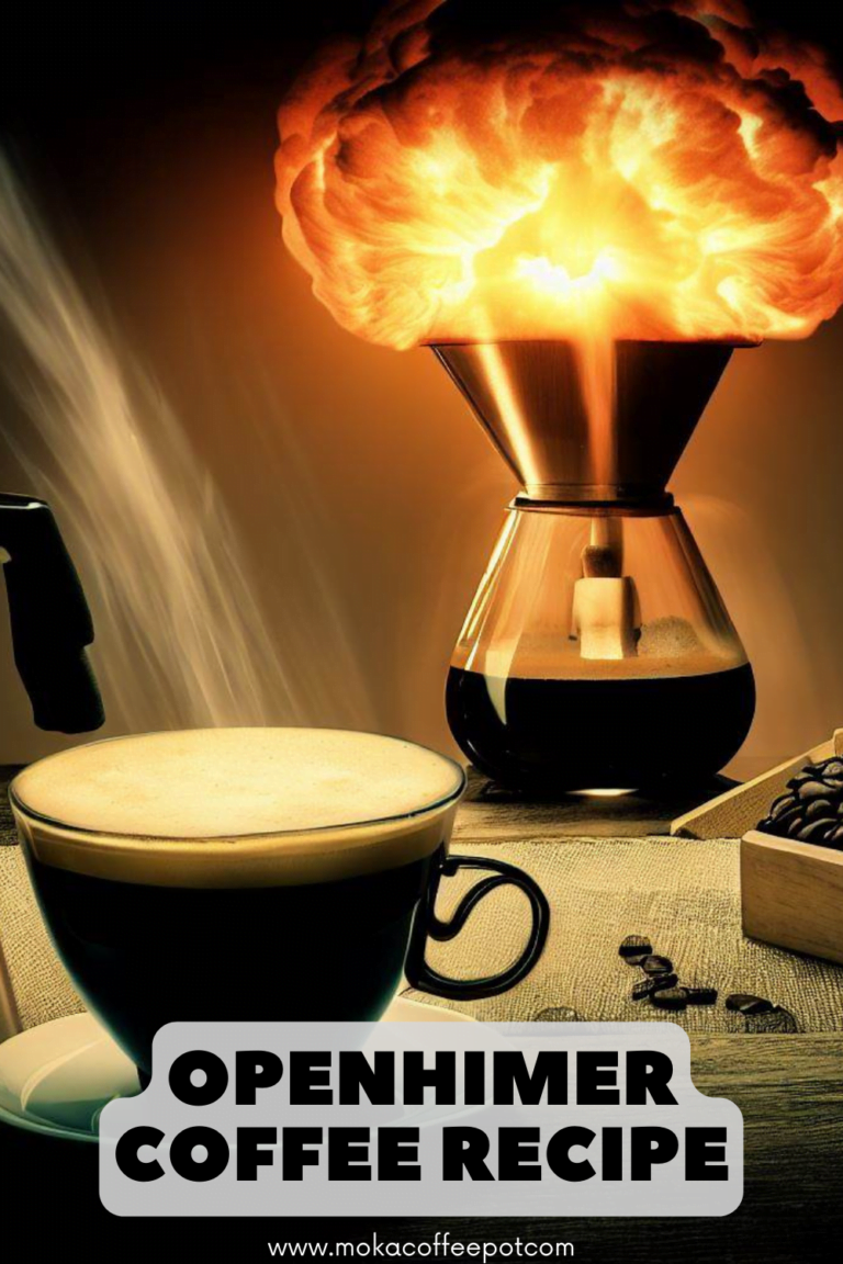 Oppenheimer Coffee Recipe