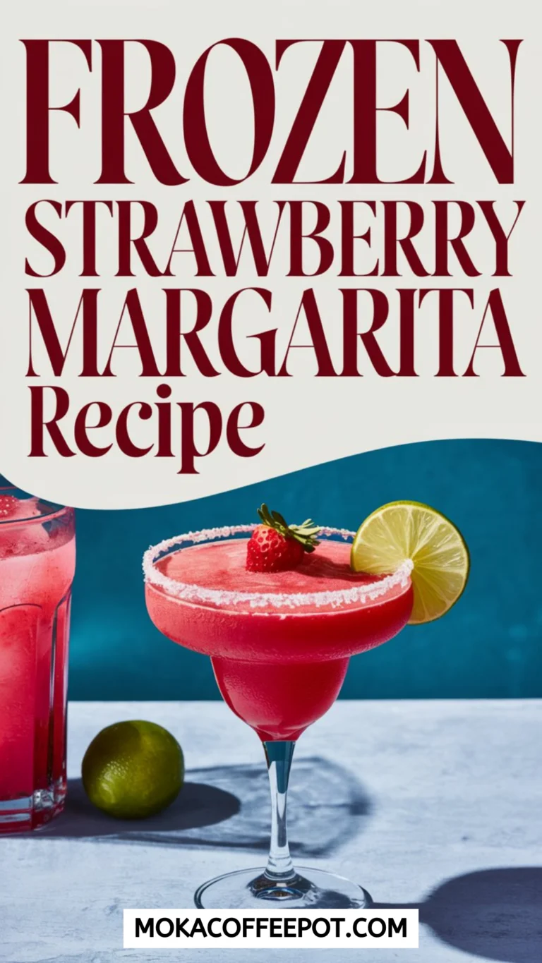 Frozen Strawberry Margarita with Basil: Fun, Blended Beverages for Party BBQs Frozen Strawberry Margarita with Basil: Fun, Blended Beverages for Party BBQs
