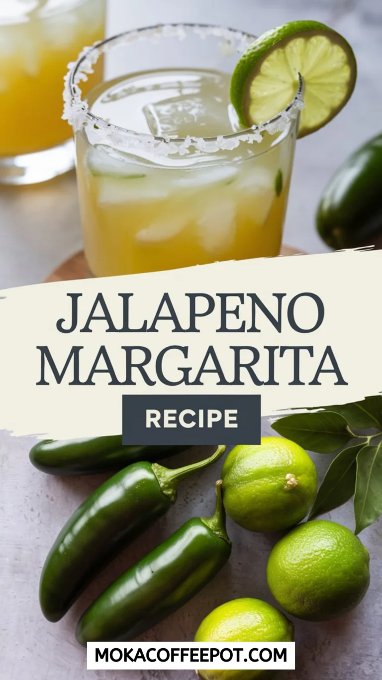 Jalapeno Margarita with Lime Salt Rim: Spicy, Fun Beverages Perfect for BBQs and Parties Jalapeno Margarita with Lime Salt Rim_ Spicy, Fun Beverages Perfect for BBQs and Parties