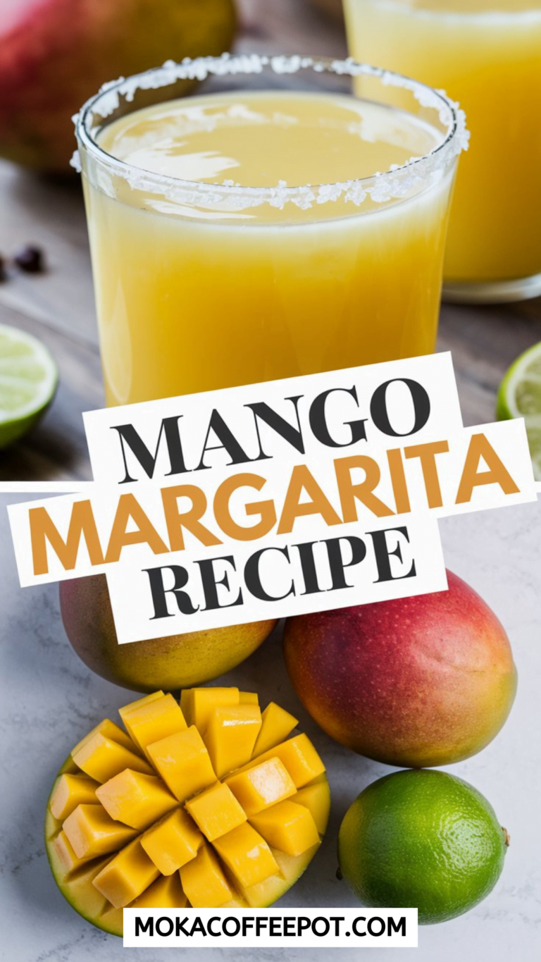 Mango Margarita with Chili Lime Salt: Best Fresh Drinks for Perfect Party Gatherings